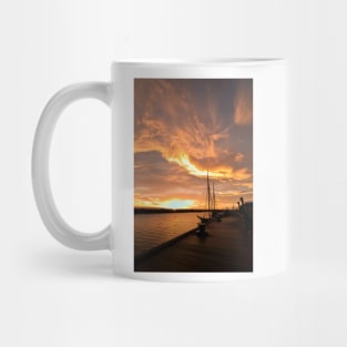 Portrait of an October Sunrise Mug